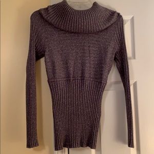 INC Sparkly Long Sleeve Sweater